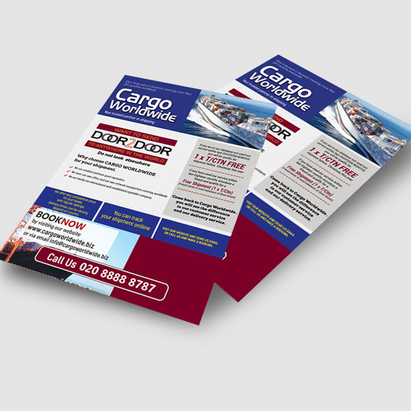 A4 leaflet printing - A4 sheet printing at Rushprint