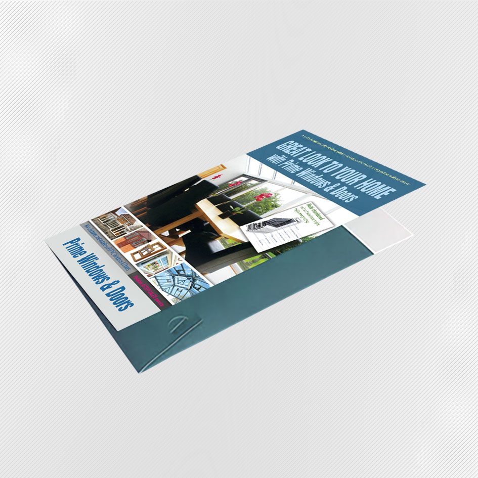 A5 Glued Presentation Folder Printing Presentation Folder Printing UK