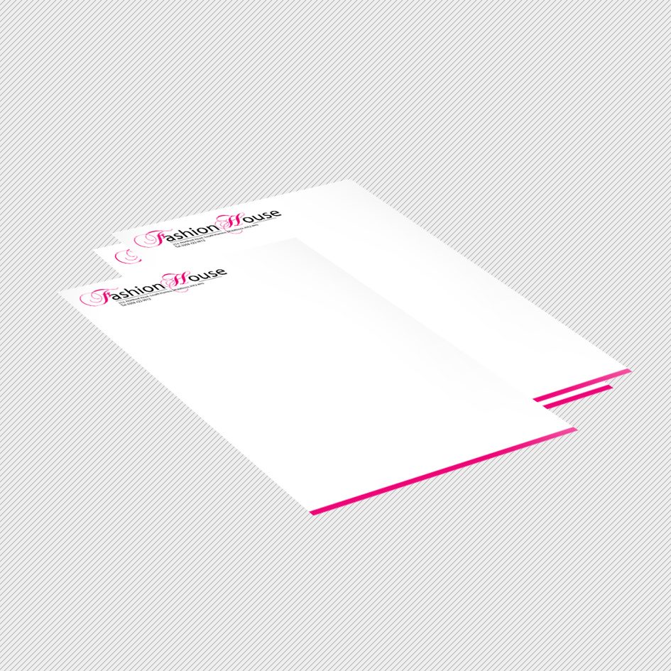 Letterhead Printing - Single or Double Sided Letterhead Printing UK