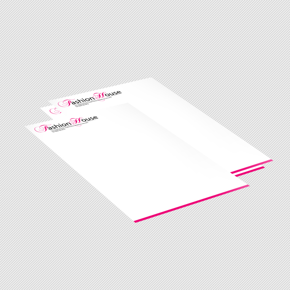 Letterhead Printing - Single or Double Sided Letterhead Printing UK