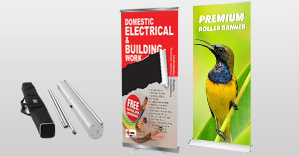 Roller Banners, Roll Up & Pop Up Banner Printing | Rushprint