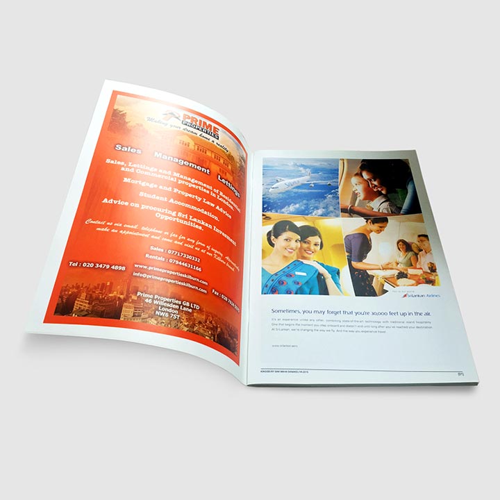 stapled booklets printing